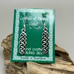 Celtic Sterling Silver Earrings